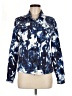 New Directions Print Blue Jacket Size M - photo 1