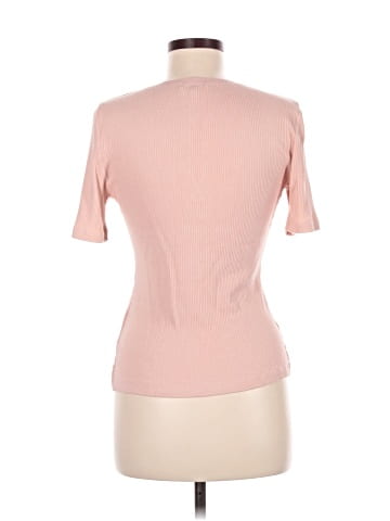 Madewell Ribbed Lace-Up Tee (view 2)