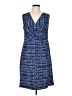 Eddie Bauer Tweed Blue Cocktail Dress Size L - photo 1