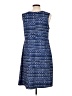 Eddie Bauer Tweed Blue Cocktail Dress Size L - photo 2