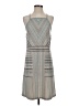 Assorted Brands Chevron-herringbone Gray Casual Dress Size S (estimated) - photo 1