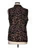 Nordstrom Rack 100% Polyester Brown Sleeveless Blouse Size XL - photo 2