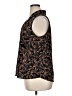 Nordstrom Rack 100% Polyester Brown Sleeveless Blouse Size XL - photo 5