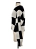 FRAME 100% Merino Extra Fine Wool Checkered-gingham Black Wool Pullover Sweater Size S - photo 5