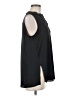 Ann Taylor 100% Polyester Black Sleeveless Blouse Size M - photo 4