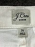 J.Crew Solid Ivory Shorts Size 26 waist - photo 3