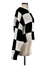 FRAME 100% Merino Extra Fine Wool Checkered-gingham Black Wool Pullover Sweater Size S - photo 4