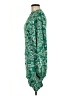 Zara Paisley Green Casual Dress Size M - photo 5