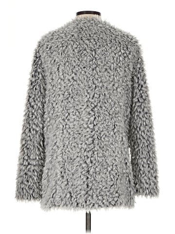 Aqua Faux Fur Jacket (view 2)