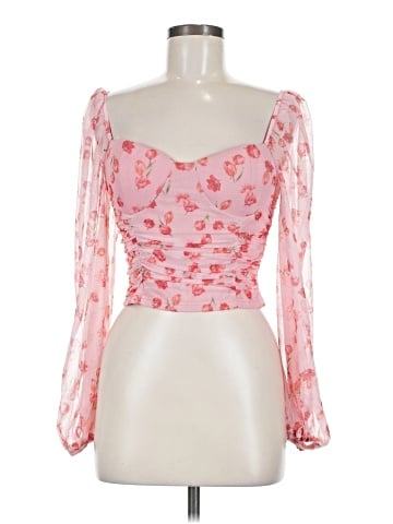Fore Long Sleeve Blouse (view 1)