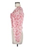 Fore Pink Long Sleeve Blouse Size M - photo 5
