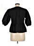Olivaceous 100% Cotton Black 3/4 Sleeve Blouse Size M - photo 2