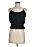 JACK 100% Polyester Black Sleeveless Blouse Size M - photo 1