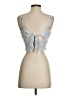 Hollister Silver Sleeveless Top Size S - photo 2