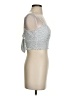 Hollister Silver Sleeveless Top Size S - photo 4