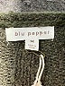 Blu Pepper Metallic Gray Pullover Sweater Size M - photo 4