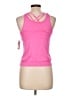 Layer 8 100% Polyester Pink Active Tank Size L - photo 2