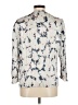 Vince. 100% Polyester Floral Ivory 3/4 Sleeve Blouse Size M - photo 2