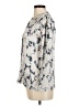 Vince. 100% Polyester Floral Ivory 3/4 Sleeve Blouse Size M - photo 5