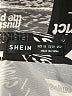 Shein Print Black Long Sleeve Blouse Size XS - photo 4