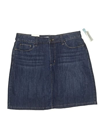 Croft & Barrow Denim Skirt (view 1)