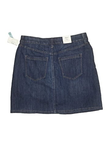 Croft & Barrow Denim Skirt (view 2)