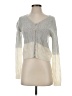 Naadam Silver Wool Cardigan Size XS - photo 1