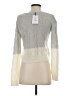 Naadam Silver Wool Cardigan Size XS - photo 2