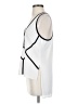 Lumier by Bariano 100% Polyester White Sleeveless Blouse Size S - photo 5