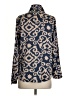 Assorted Brands Paisley Blue Long Sleeve Blouse Size XS - photo 2