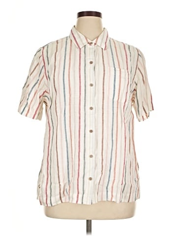 Coldwater Creek Short Sleeve Button-Down Shirt (view 1)