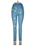 Fabletics Print Blue Leggings Size L - photo 1