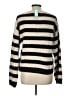 Bobeau Stripes Gray Pullover Sweater Size L - photo 2