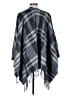 Siizu Exclusively for Causebox 100% Viscose Plaid Gray Wrap One size - photo 2