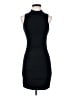 Express Solid Black Cocktail Dress Size S - photo 1