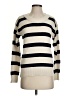 J.Crew 100% Cotton Stripes Ivory Pullover Sweater Size S - photo 1