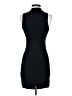 Express Solid Black Cocktail Dress Size S - photo 2