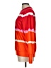 Unbranded Color Block Stripes Orange Red Pullover Sweater Size L - photo 5