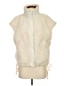 Unbranded 100% Polyester Ivory Faux Fur Vest Size S - photo 1