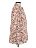 Ann Taylor 100% Polyester Floral Pink Long Sleeve Blouse Size 6 - photo 4