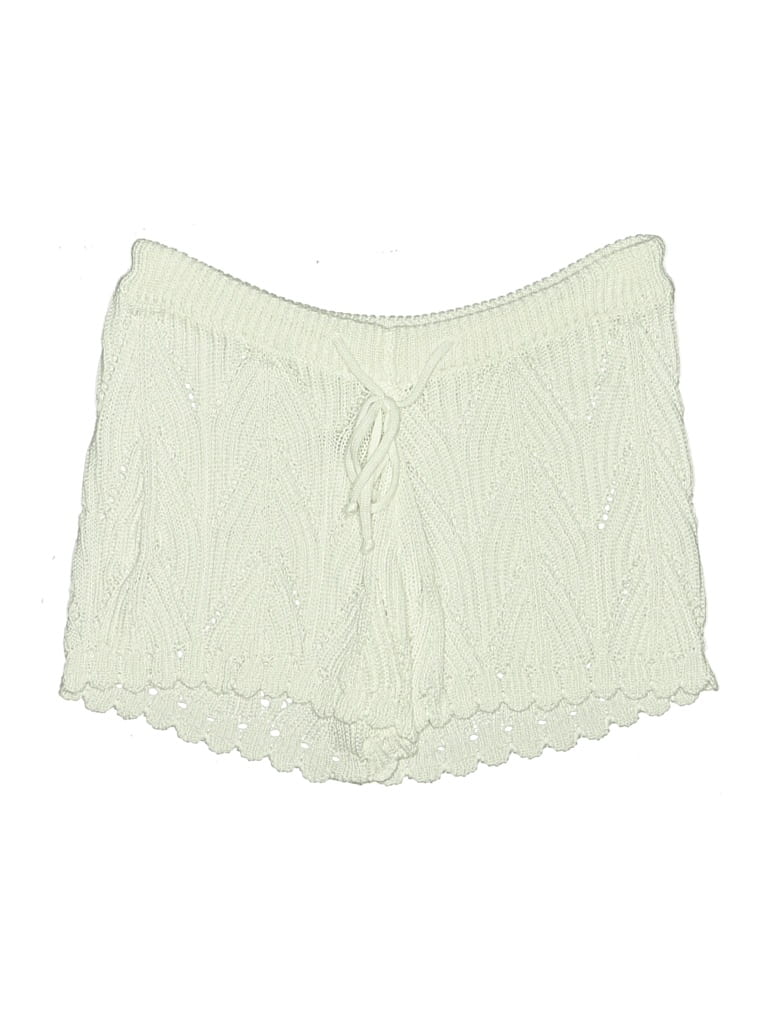 Pre-owned Unbranded Shorts In Ivory