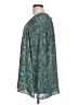 J.Jill Paisley Teal Long Sleeve Blouse Size L - photo 5