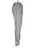 Unbranded 100% Cotton Stripes Silver Blue Casual Pants Size L - photo 4