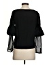 Club Monaco Black 3/4 Sleeve Top Size XS - photo 2