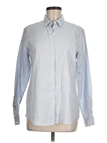 Uniqlo Long Sleeve Button-Down Shirt (view 1)