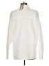 Eddie Bauer Solid White Ivory Long Sleeve Blouse Size L (tall) - photo 2