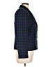 Le Suit 100% Rayon Plaid Purple Blazer Size 12 - photo 4