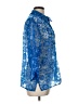 BonWorth Blue 3/4 Sleeve Blouse Size L (petite) - photo 4
