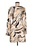 Lost + Wander 100% Polyester Print Tan Casual Dress Size M - photo 1