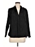 Sandro 100% Polyester Black Long Sleeve Blouse Size Med (2) - photo 1